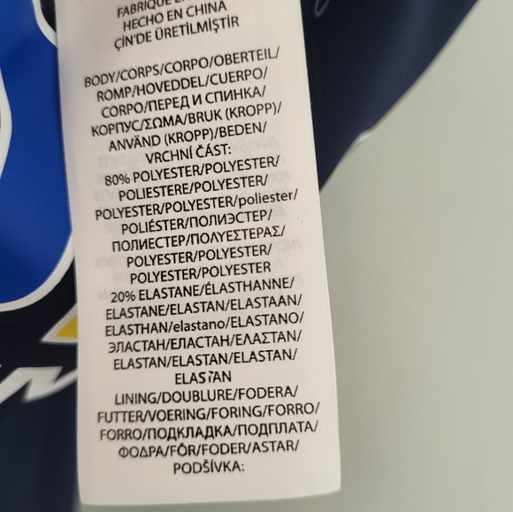 Polo Ralph Lauren Girls Polo Tennis US Open Racerback Dress Navy Blue Logo New - Picture 4 of 8